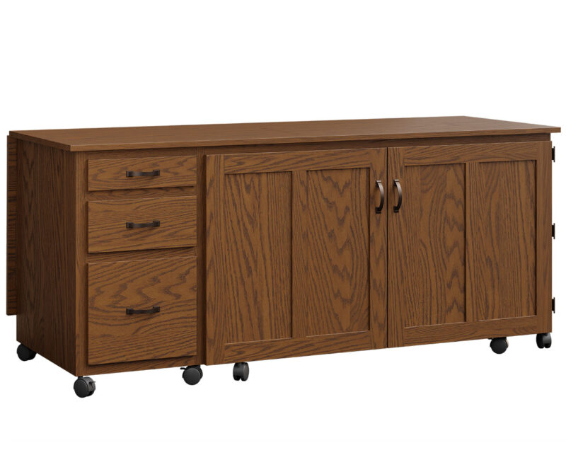 Flat Top Sewing Cabinet