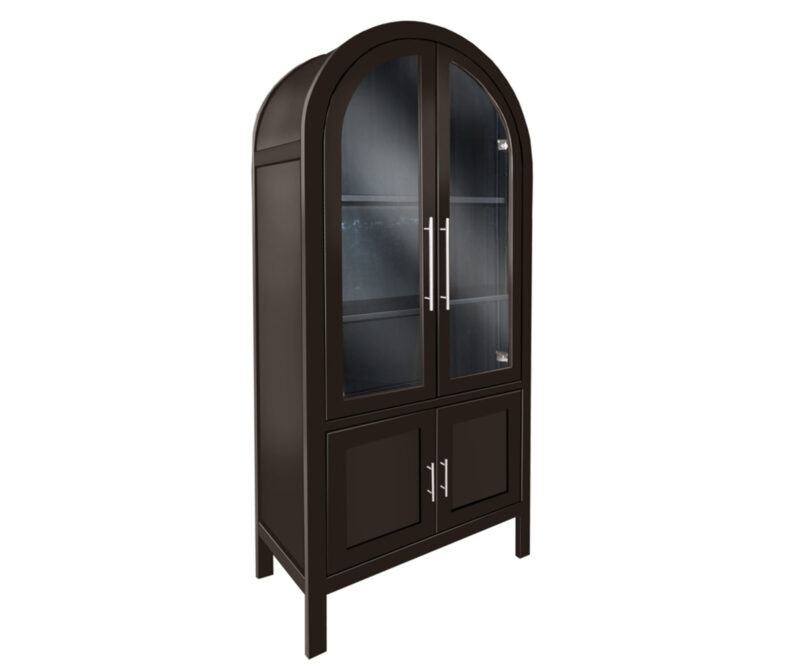 Round Top Bookcase