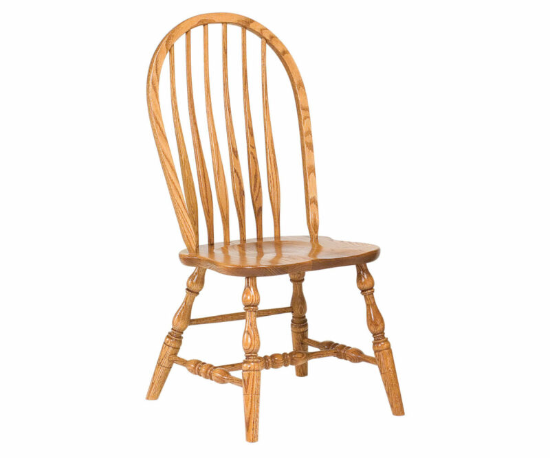 Bent Feather Bow Chair
