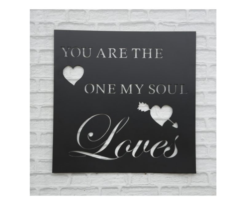 You Are The One Plaque