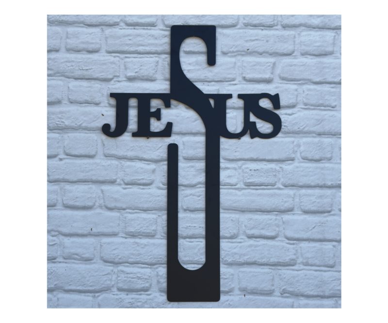 Jesus Cross Plaque
