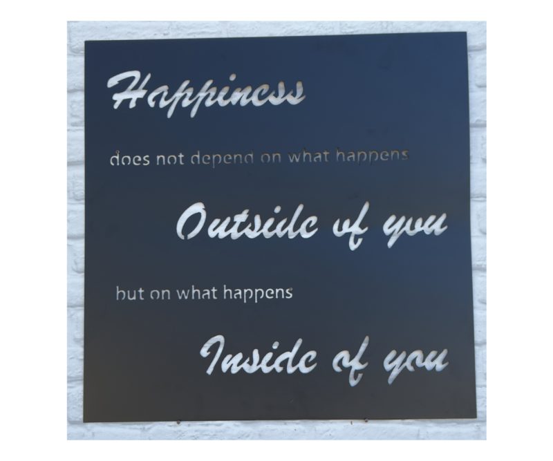 Happiness Plaque