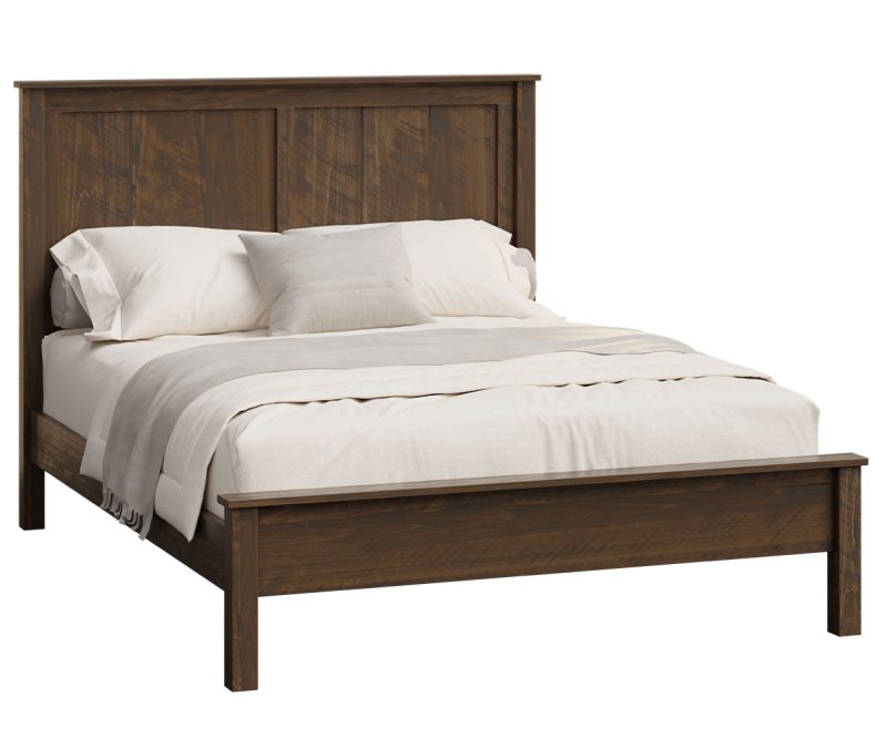 Barn Floor Bed with Low Footboard