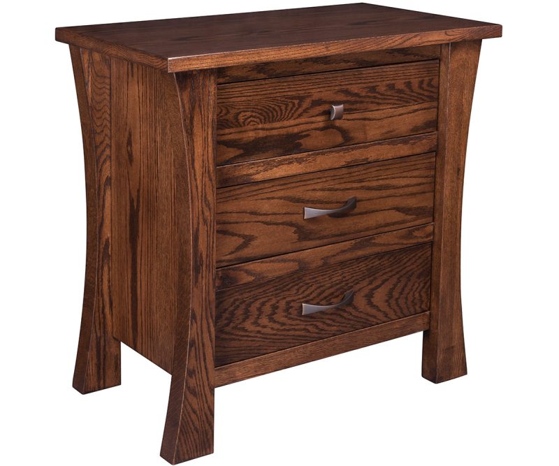 Catalina 3 Drawer Nightstand