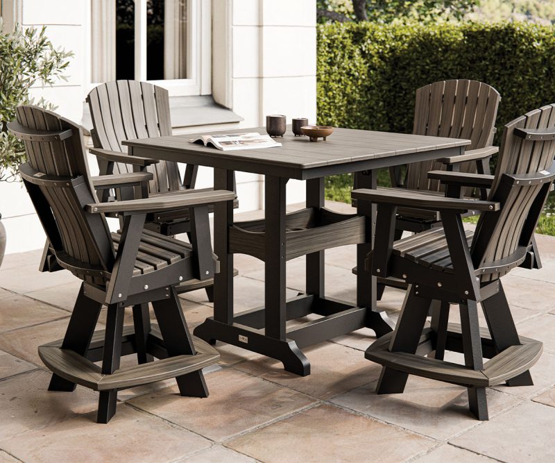 44" Square Classic Table Dining Collection - Counter Height
