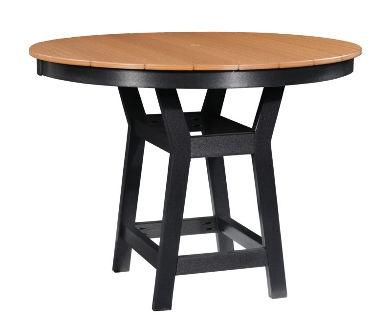 Trellis 48" Round Balcony Table