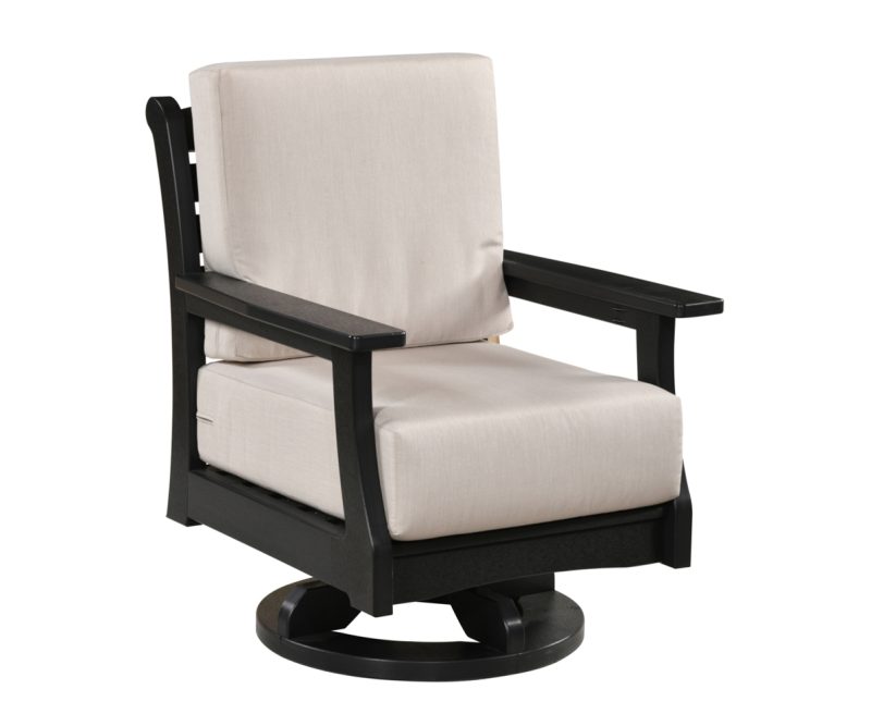 Single Swivel Cushion Chair