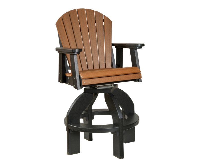 Adirondack Pub Swivel Chair - Small