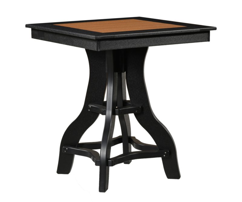 32" Square Balcony Border Table - 36"H