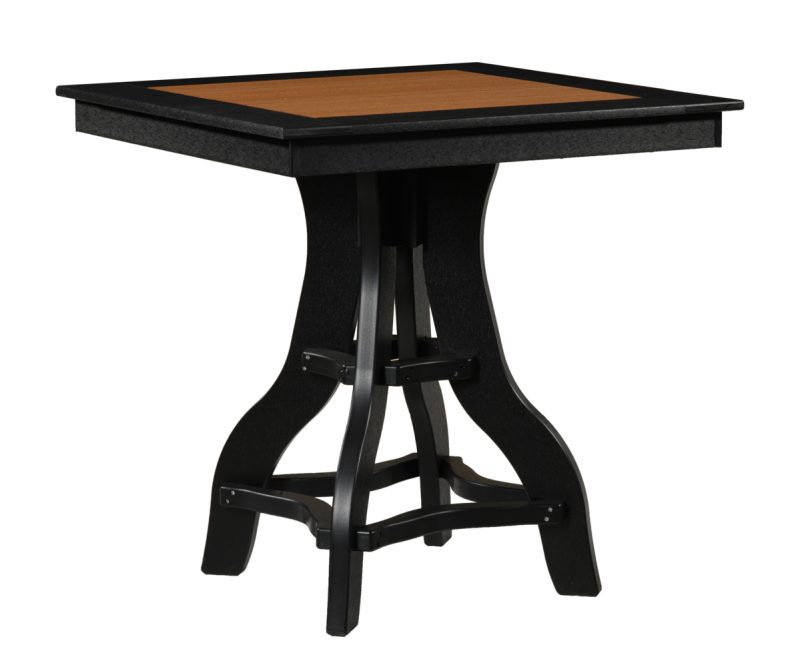 36" Square Patio Border Table - 36"H