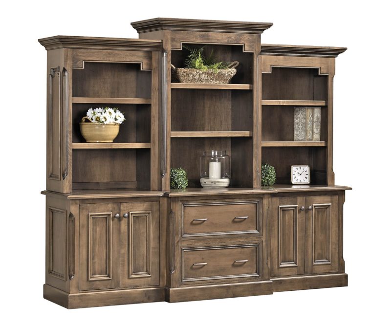Kingston 92" Base and Three Piece Hutch