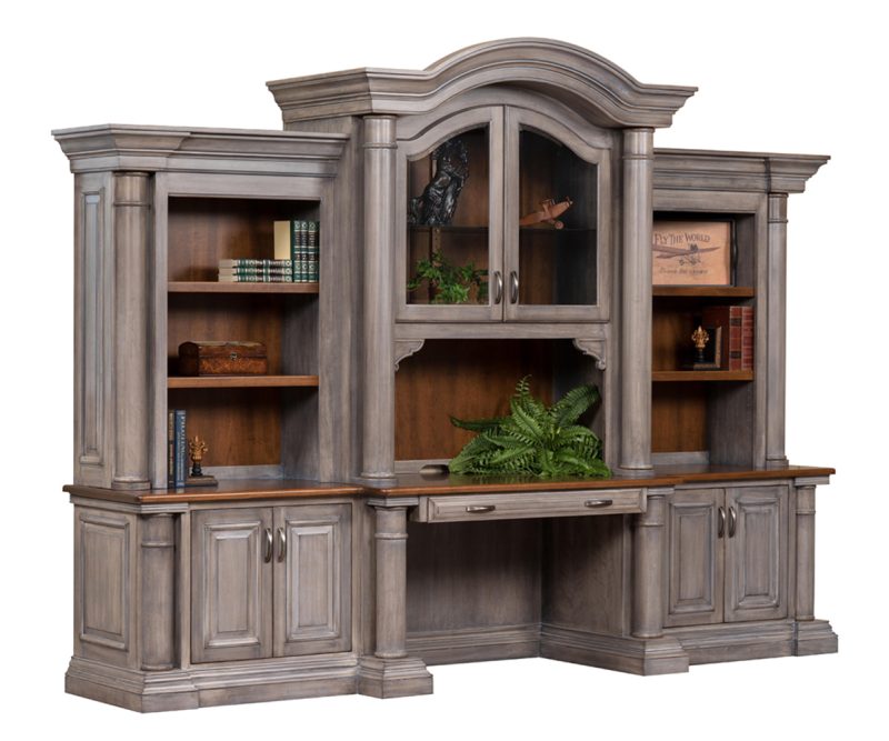 Paris 129" Base & Three Piece Hutch