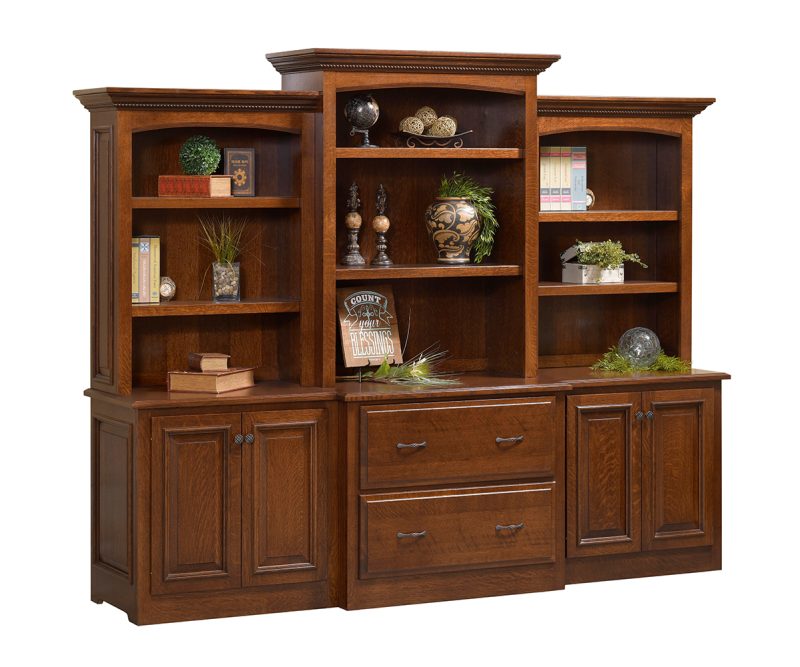Liberty 98" Base and Three Piece Hutch