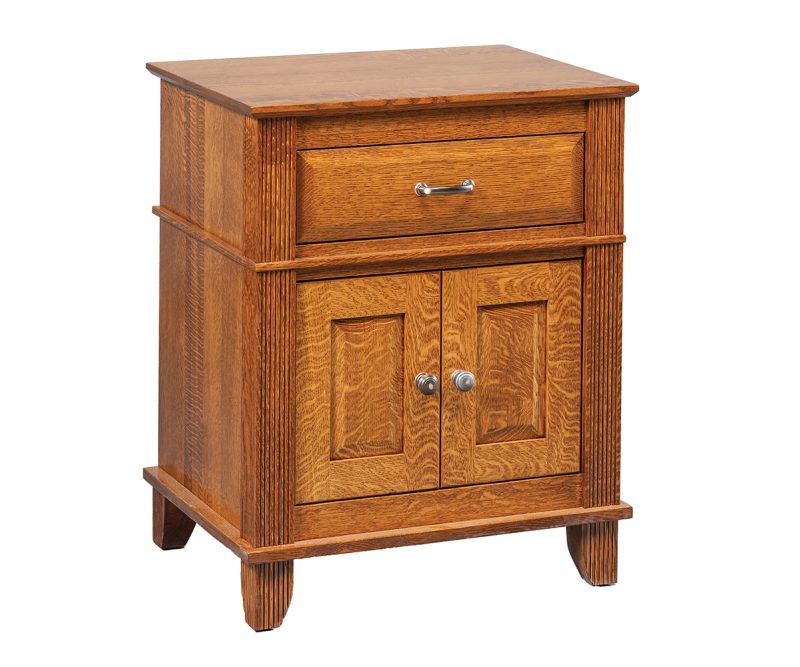 Arlington Nightstand 1 Drawer, 2 Doors