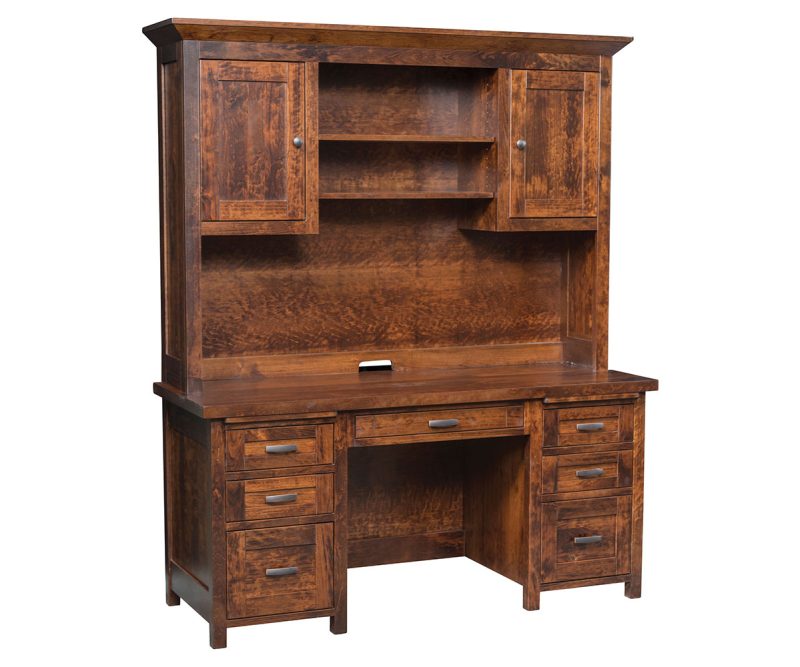 Sante Fe Desk With Hutch