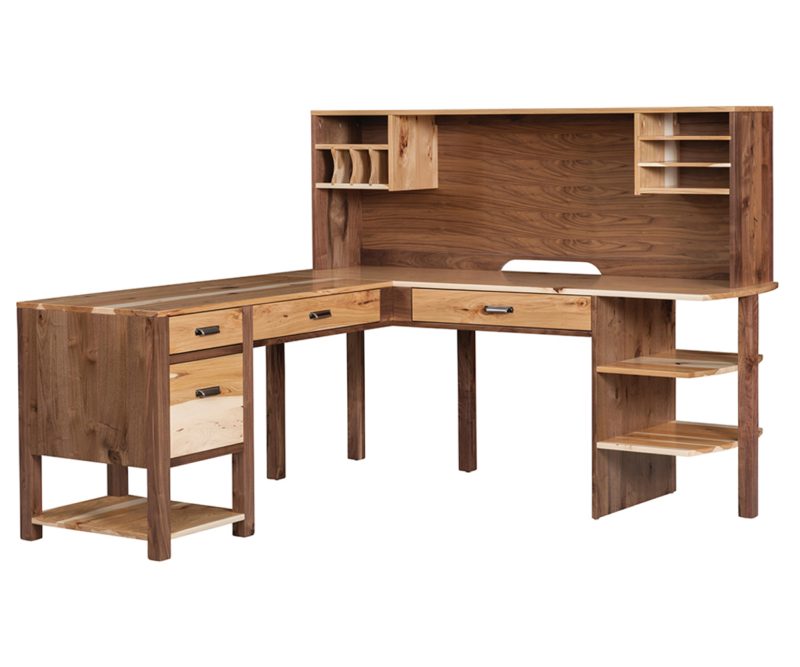 Wakefield L-Desk And Hutch