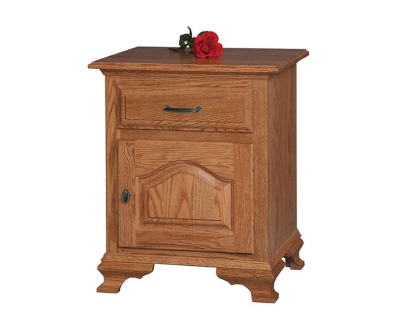 Crown Villa 1 Drawer 1 Door Nightstand