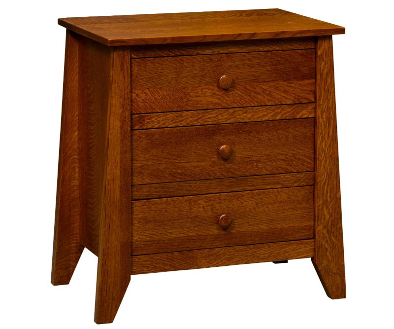 Berwick 3 Drawer Nightstand