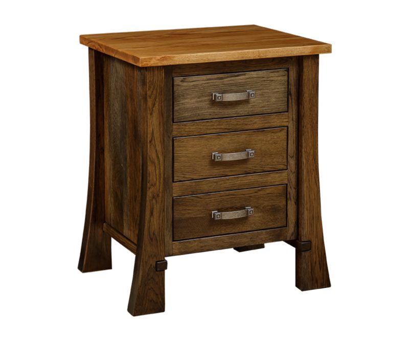 Grant 3 Drawer Nightstand