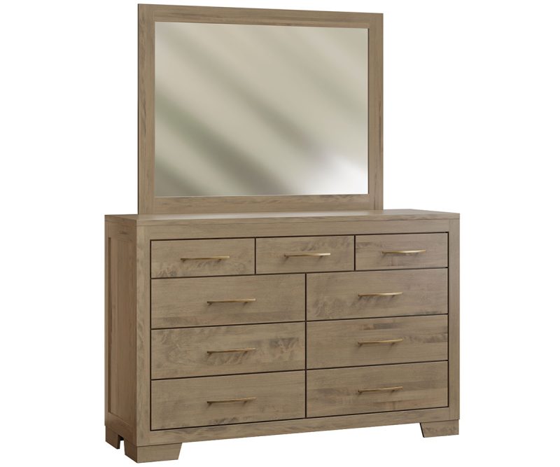 London 9 Drawer High Dresser