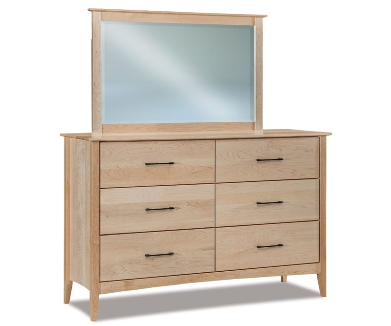 Atlantic 6 Drawer Dresser - 66"W