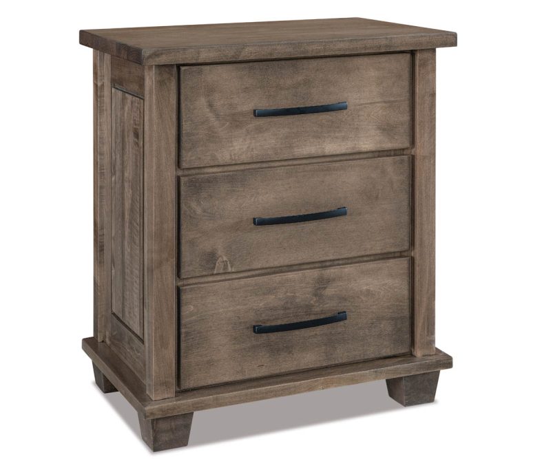 Monarch 3 Drawer Nightstand - 27"W