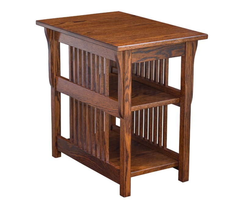 Prairie Mission Double Shelf TV Stand
