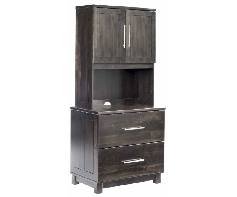 La Salle Urban Lateral File Cabinet With Hutch