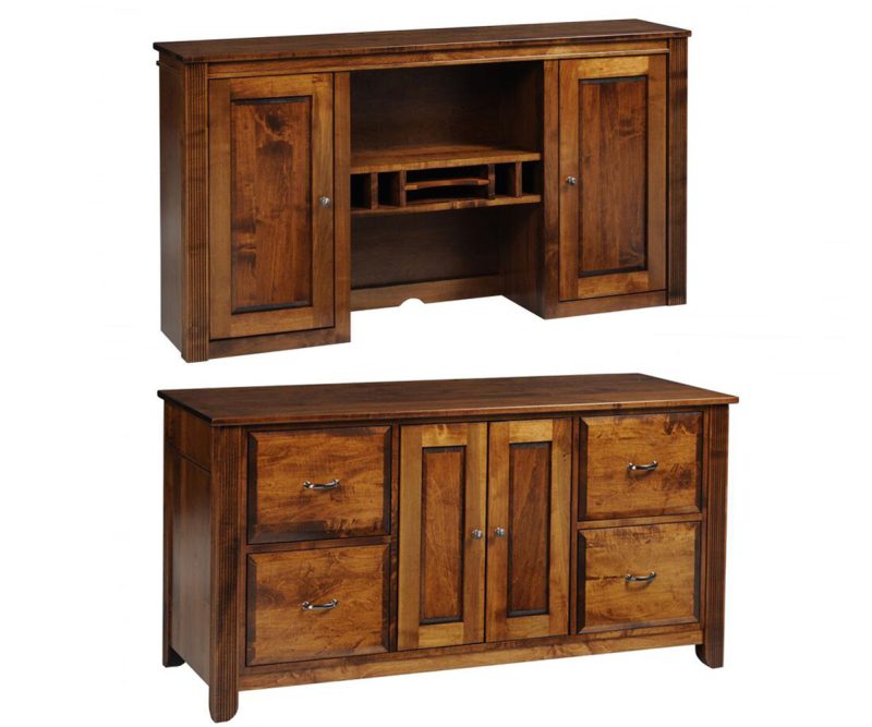 Arlington Modular 60" Credenza With Hutch