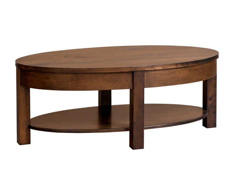 Barn Loft Oval Coffee Table
