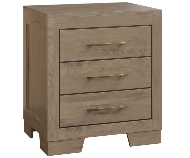 London 3 Drawer Nightstand