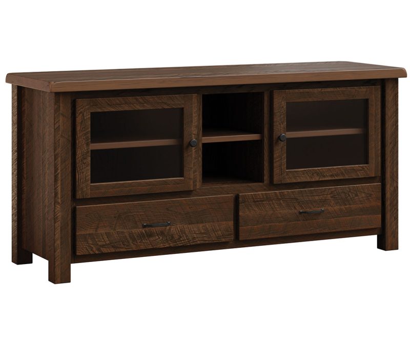 Reclaimed Post Mission TV Stand