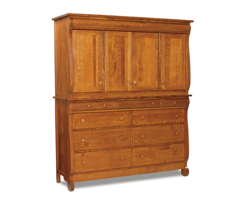 Old Classic Sleigh Mule Chest