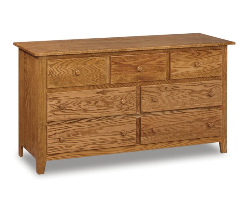 Shaker 7 Drawer Dresser - 59"W
