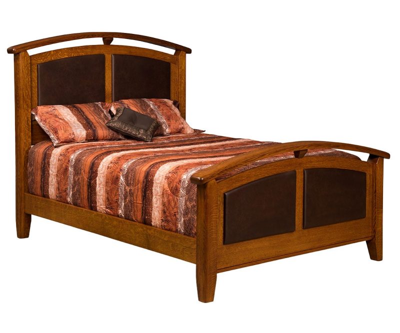 Cascade Bed With High Footboard