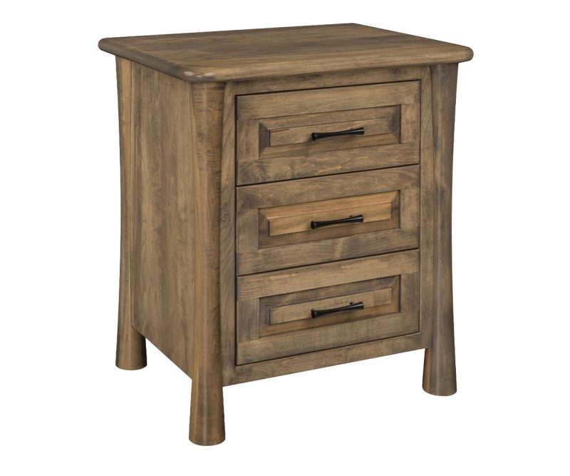 Oakdale 3 Drawer Nightstand