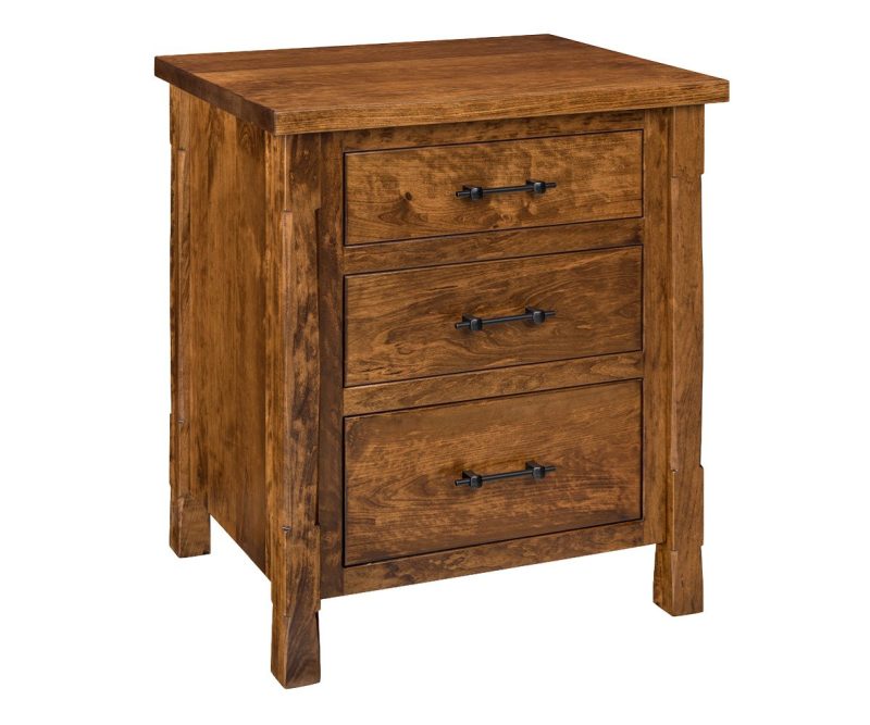 Riverton 3 Drawer Nightstand