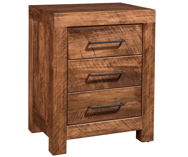 Norwalk 3 Drawer Nightstand