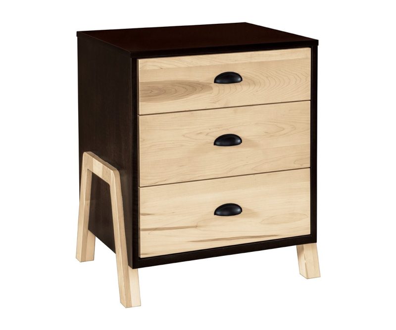 Silverton 3 Drawer Nightstand