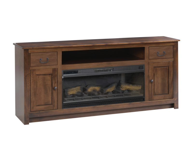 Berlin Fire Box TV Stand - 80"