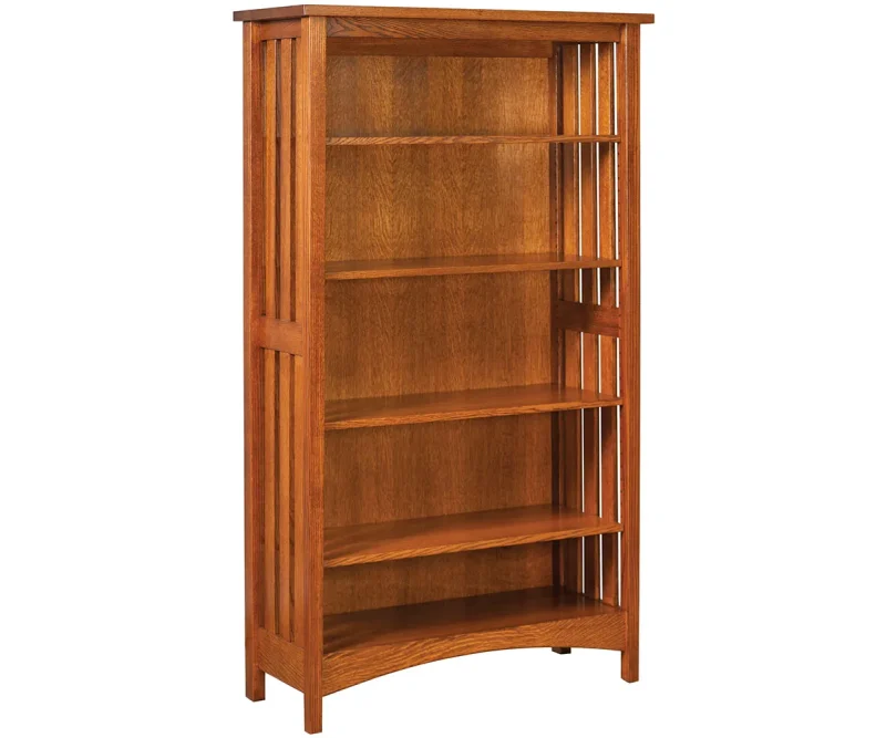 Arts & Crafts Slat Bookcase