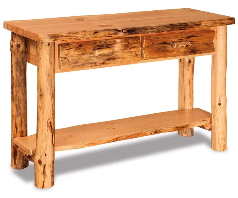Sofa Table with Drawers