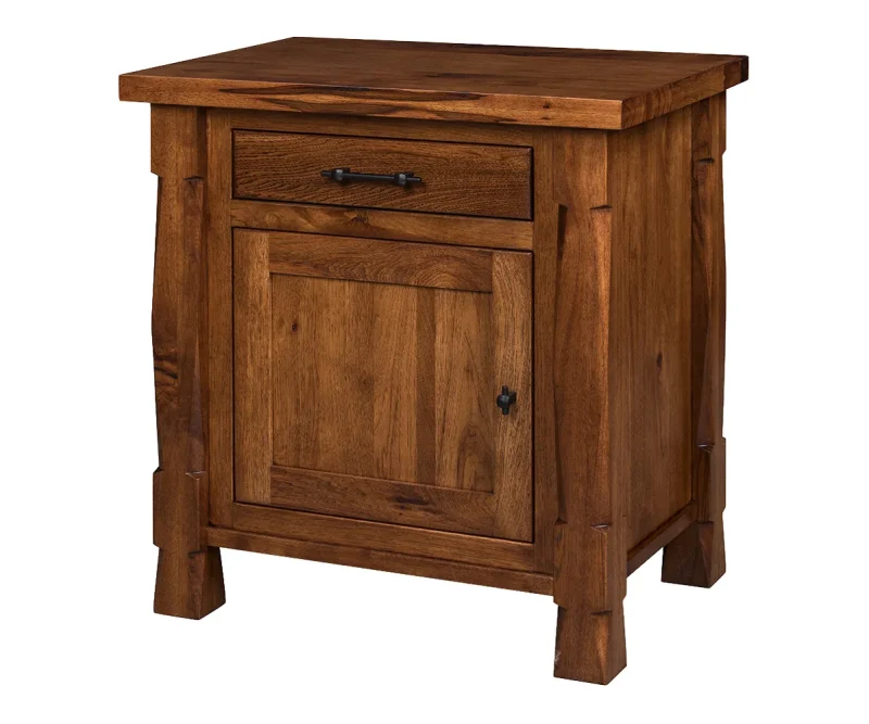 Ouray 1 Drawer 1 Door Nightstand