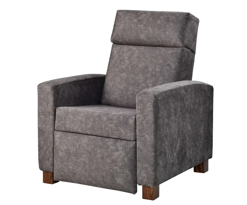 Modern Shaker Push Back Recliner