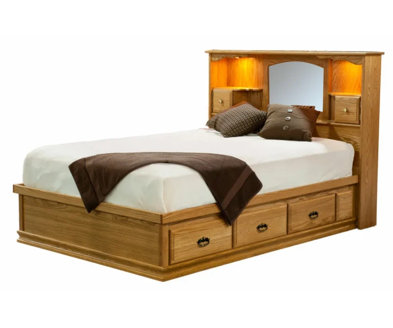 Traditional Captains Bed
