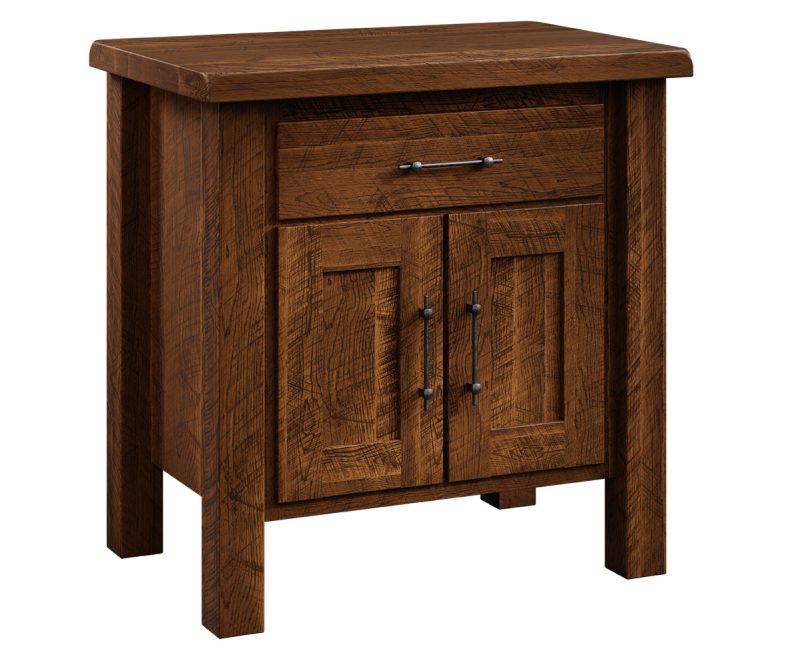 Harrison One Drawer, Two Door Nightstand